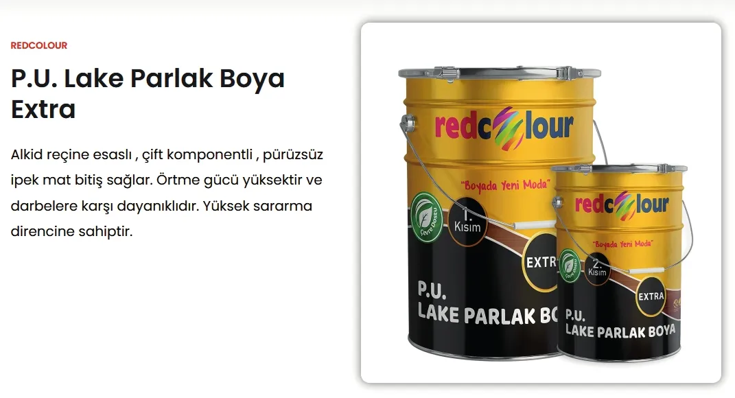 P-U Lake Parlak Boya Extra